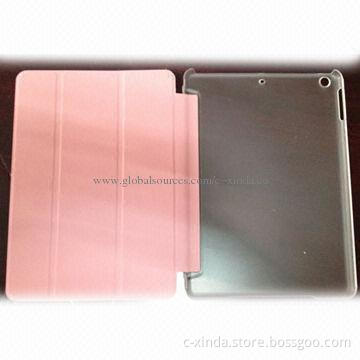 Smart cover flip leather case for iPad 5 Air, durable and beautiful design, more colors for choice